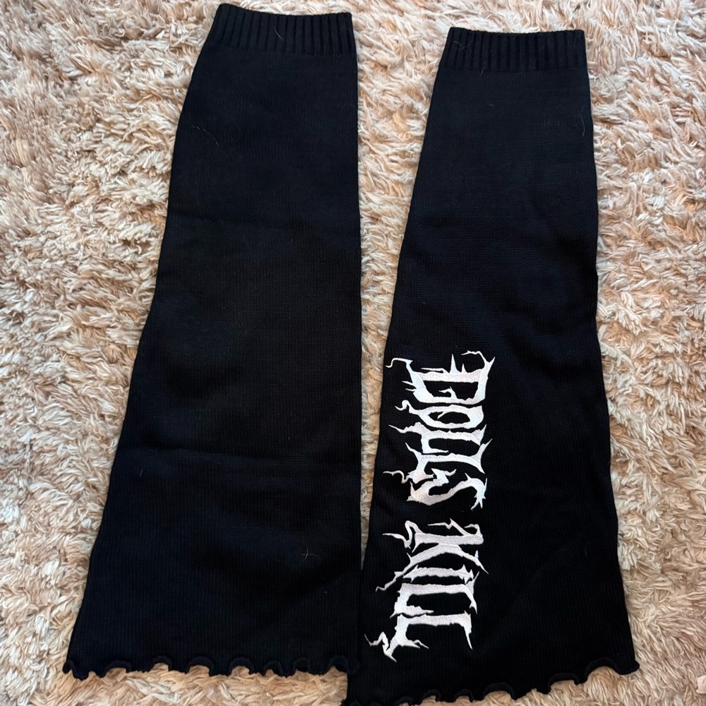 NWOT Dolls Kill Leg Warmers